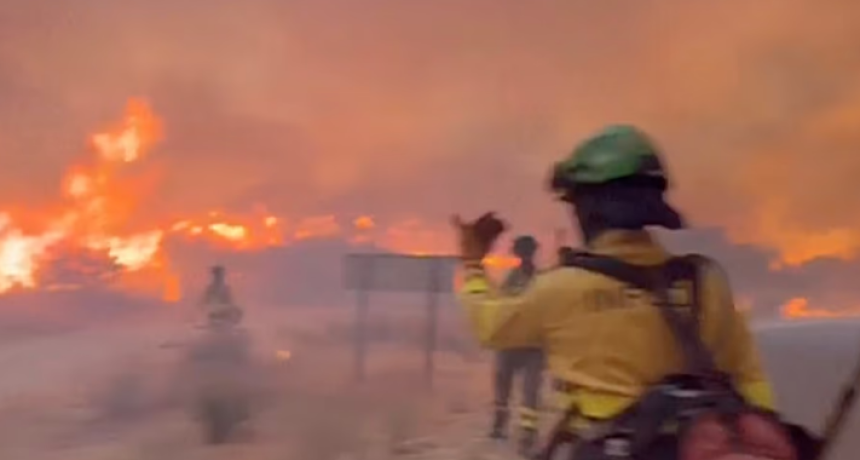Espa&ntilde;a: el fuego arrasa 4.500 hect&aacute;reas en Zaragoza y deja 500 evacuados