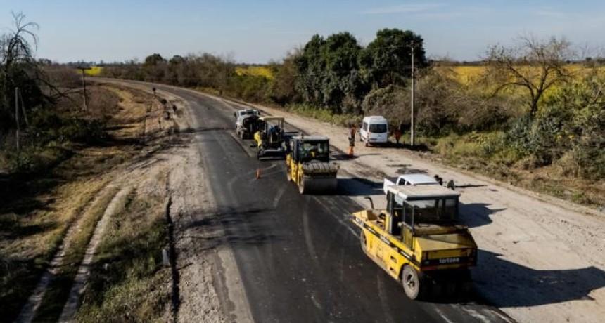 Avanzan las obras de repavimentaci&oacute;n con nuevos frentes de trabajo