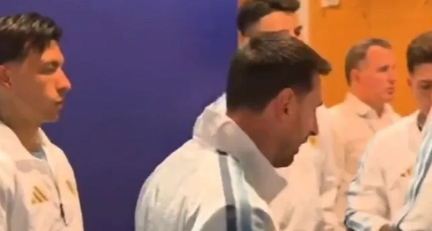 &iquest;Qu&eacute; pas&oacute; en el vestuario de la Selecci&oacute;n Argentina antes de la final? 