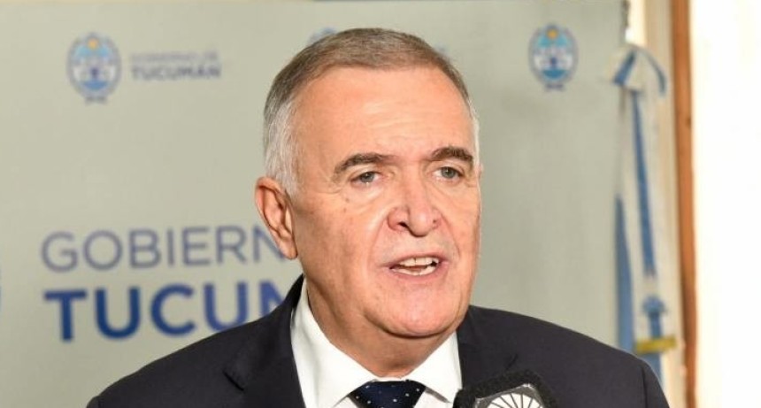 Operaron de urgencia al gobernador Osvaldo Jaldo en el Hospital Italiano
