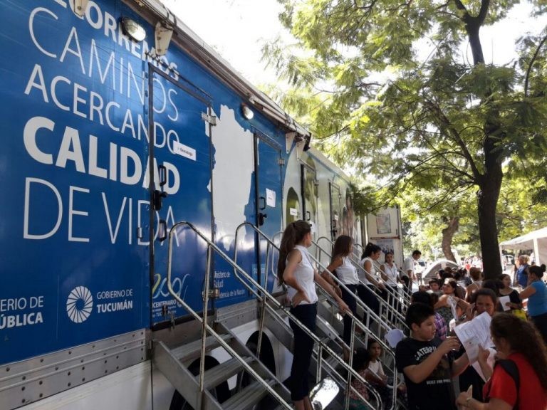 El &ldquo;Espacio Salud&rdquo; recorre la provincia para promocionar h&aacute;bitos de vida saludable