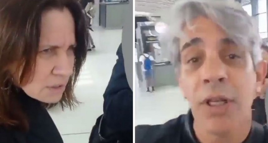 El brutal escrache a Pablo Echarri y Nancy Dupláa en el aeropuerto: 