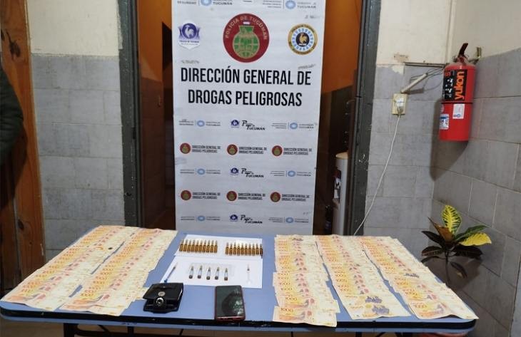  Un hombre fue detenido y se le encontró un analgésico potente,  Nubaina (opioide)