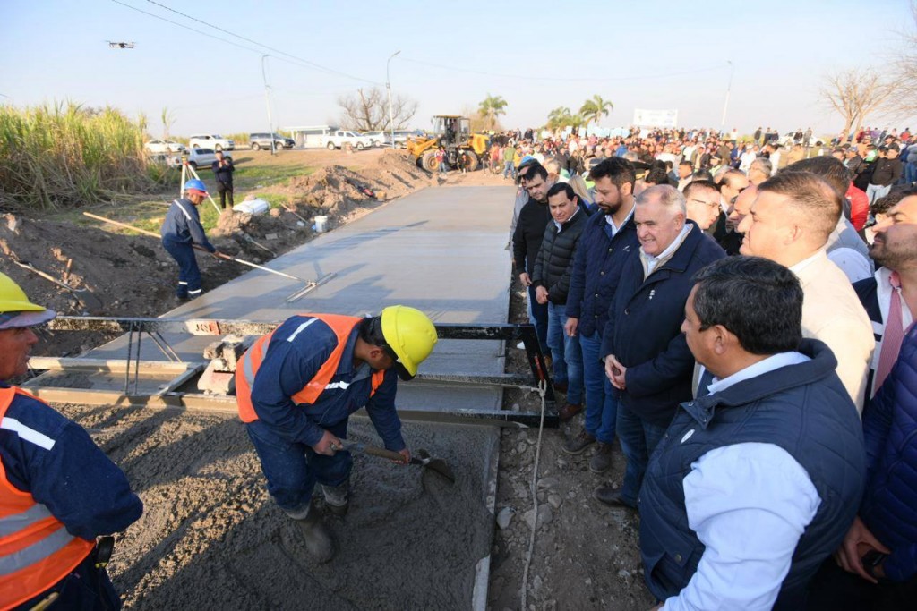 Jaldo inauguró obras de infraestructura en Río Colorado