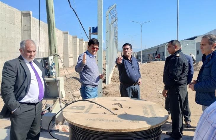 Avanzan las obras en el Penal de Benjamín Paz