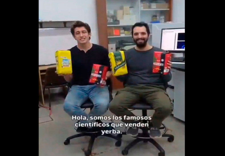 Científicos venden yerba para solventar los gastos de su laboratorio