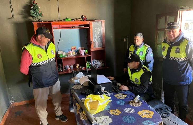 Secuestran pruebas durante allanamientos por una causa de lesiones leves