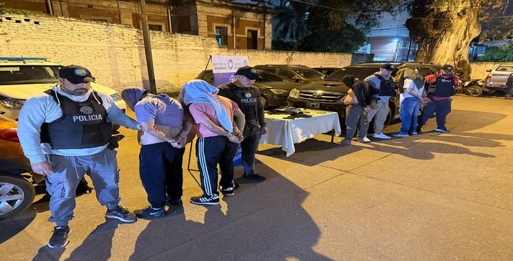 Aprehenden a cuatro sujetos, con frondozo prontuario, en recorridos preventivos 