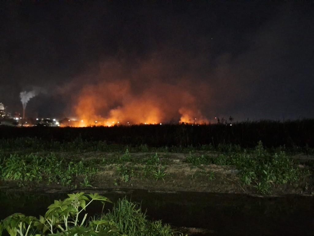 La justicia intervino en un importante foco de incendio en la zona del Ingenio La Corona 