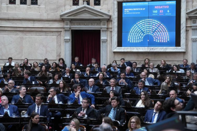 Diputados blindó el veto al aumento de las jubilaciones