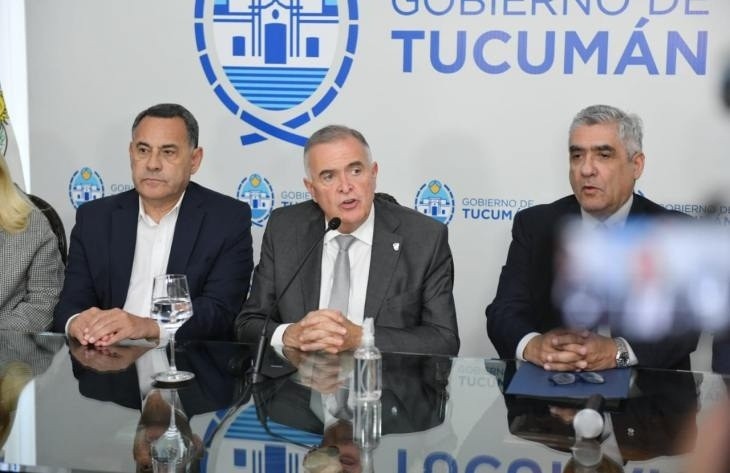 Jaldo destacó que en agosto se invertirán U$D 280 millones en obras para Tucumán