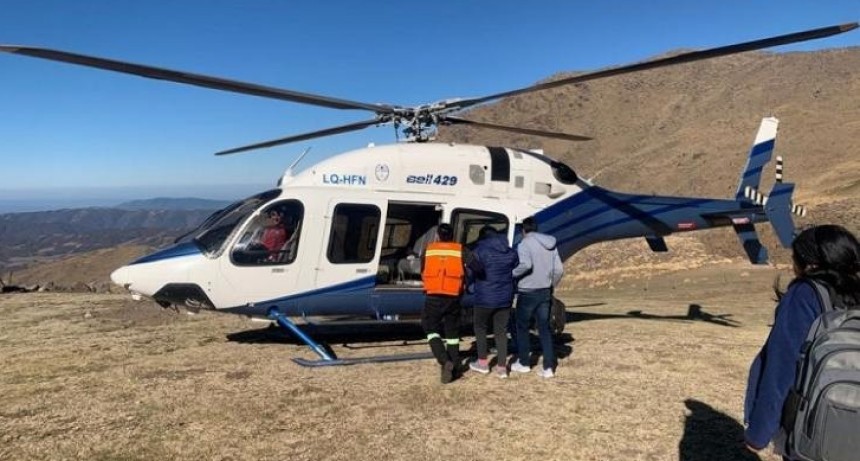 De Chasquivil se traslado con éxito a un paciente a la Capital por un problema respiratorio
