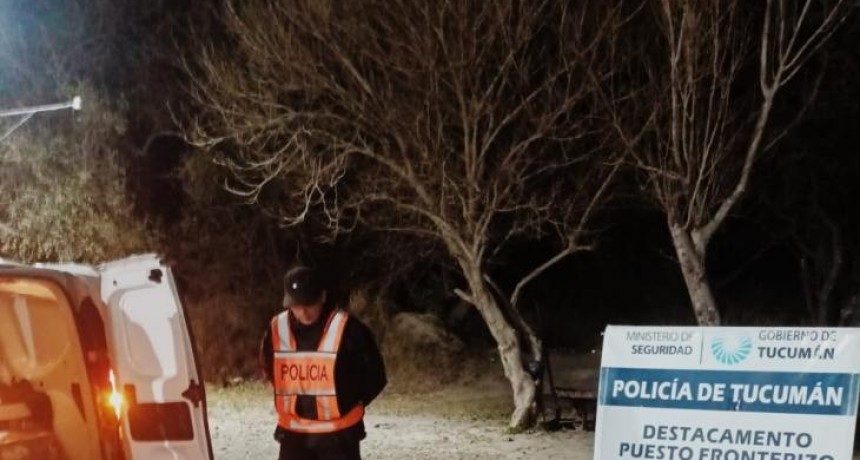 Secuestran mercadería que intentaban ingresar ilegalmente a Tucumán