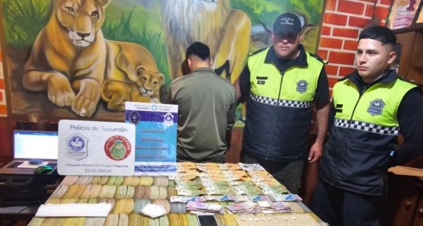 Secuestran 35 bochas de cocaína