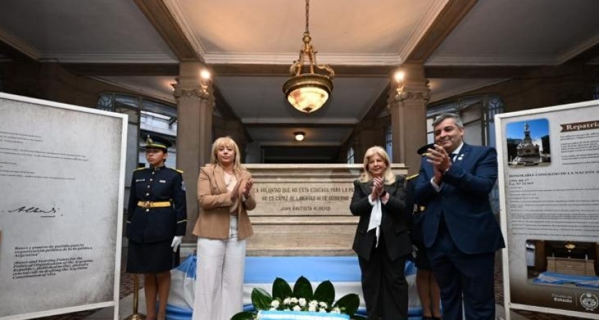 En el día del Abogado se rindió homenaje a Juan Bautista Alberdi