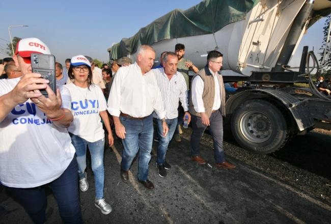 Jaldo dio inicio a las obras de repavimentación de la “interpueblos”