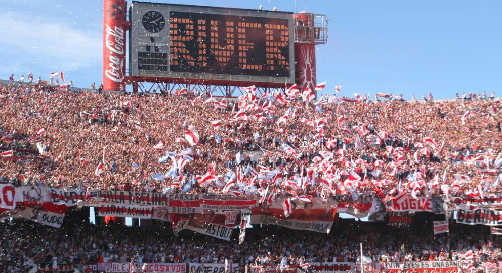 Los hinchas de River Plate celebran su día