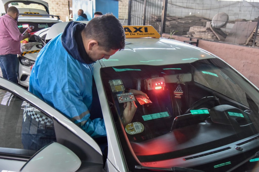 Avanza la inspección anual obligatoria de los taxis Sutrappa, que este año se realiza de manera gratuita