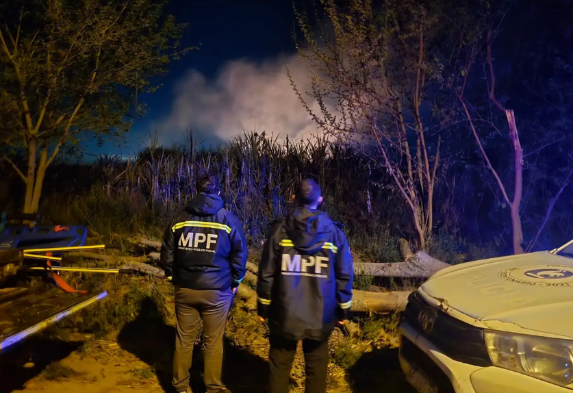 Incendio de cañaverales en Romera Pozo: Intervención rápida evitó que el fuego alcanzara viviendas