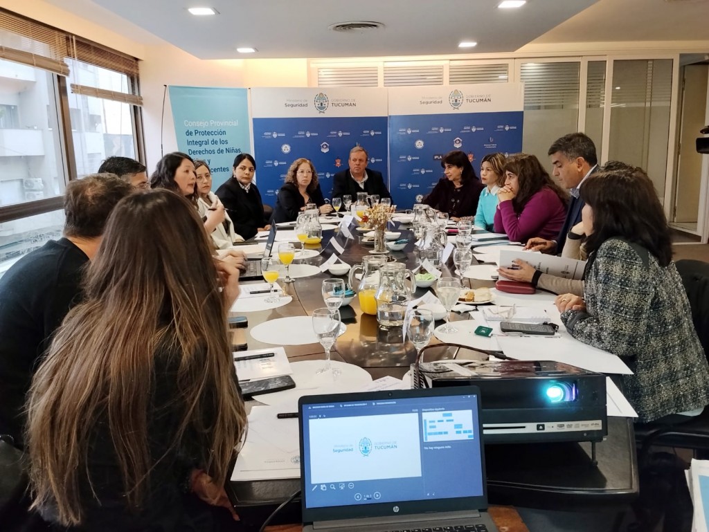 Seguridad fue anfitrión en la reunión del Consejo Integral de los Derechos de Niños, Niñas y Adolescentes