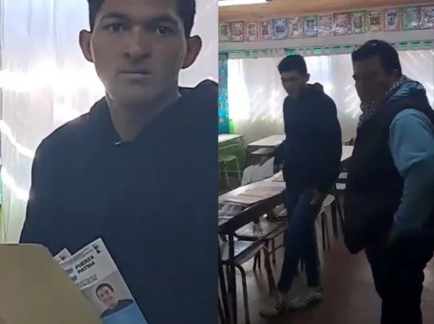 Un fiscal de La Libertad Avanza fue detenido por robar boletas del partido opositor 