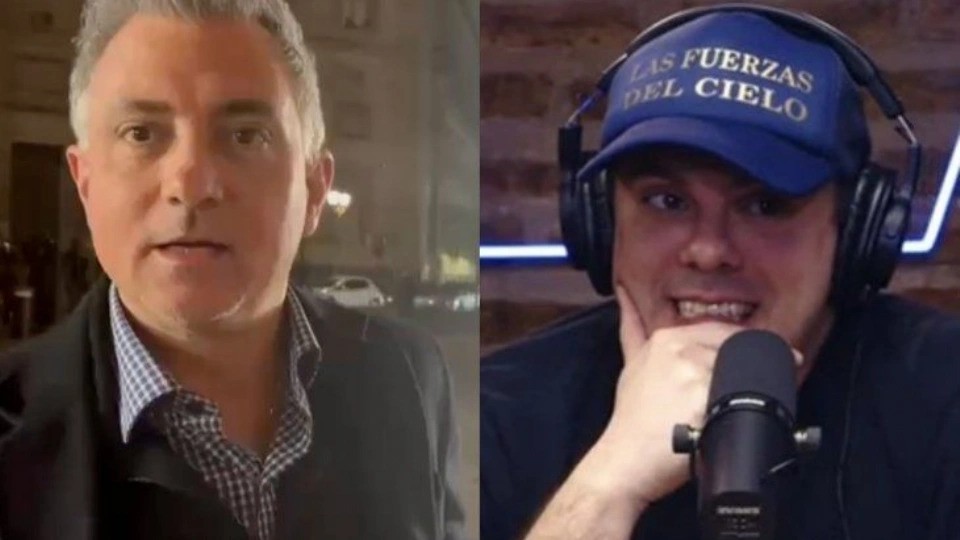  Sebastián Pareja, ninguneó a Daniel Parisini, el influencer conocido como "Gordo Dan" 