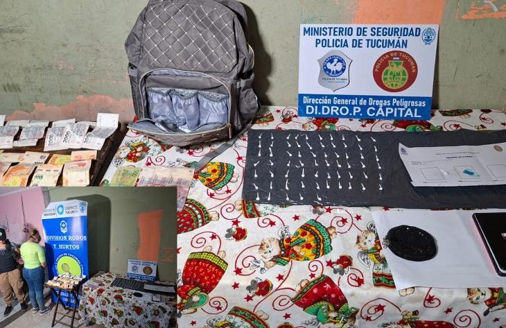 Tenía cocaína oculta en un cochecito de bebé