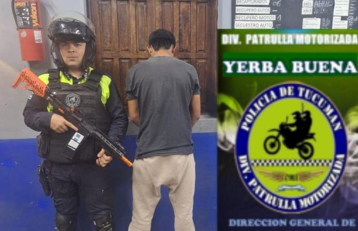 Lo aprehendieron cuando agredía a una adolescente en la calle