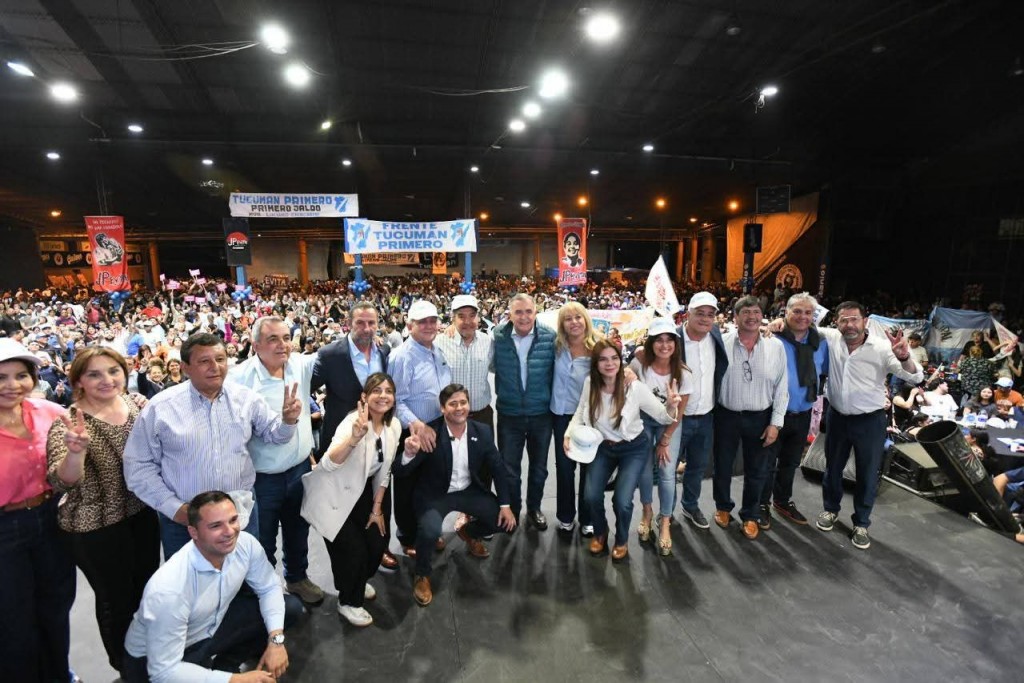 Jaldo encabezó un acto en el Club Central Córdoba junto a la militancia capitalina