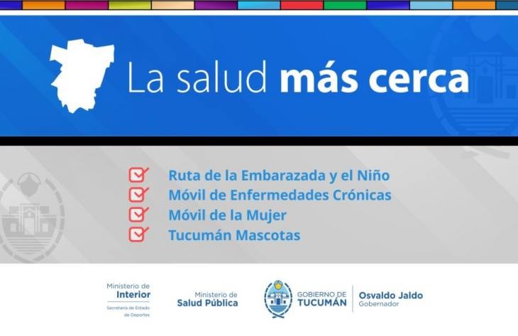 Los móviles de “La Salud más cerca” estarán en Plaza San Miguel
