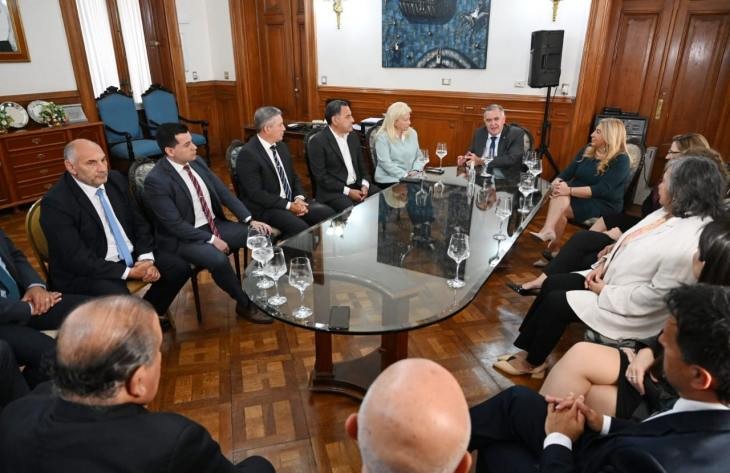 Jaldo recibió a la Asociación de Magistrados en el Día de la Magistratura