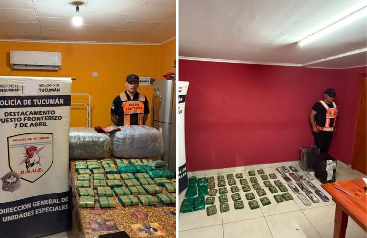 Incautan 90 kilos de hojas de coca en diferentes controles fronterizos