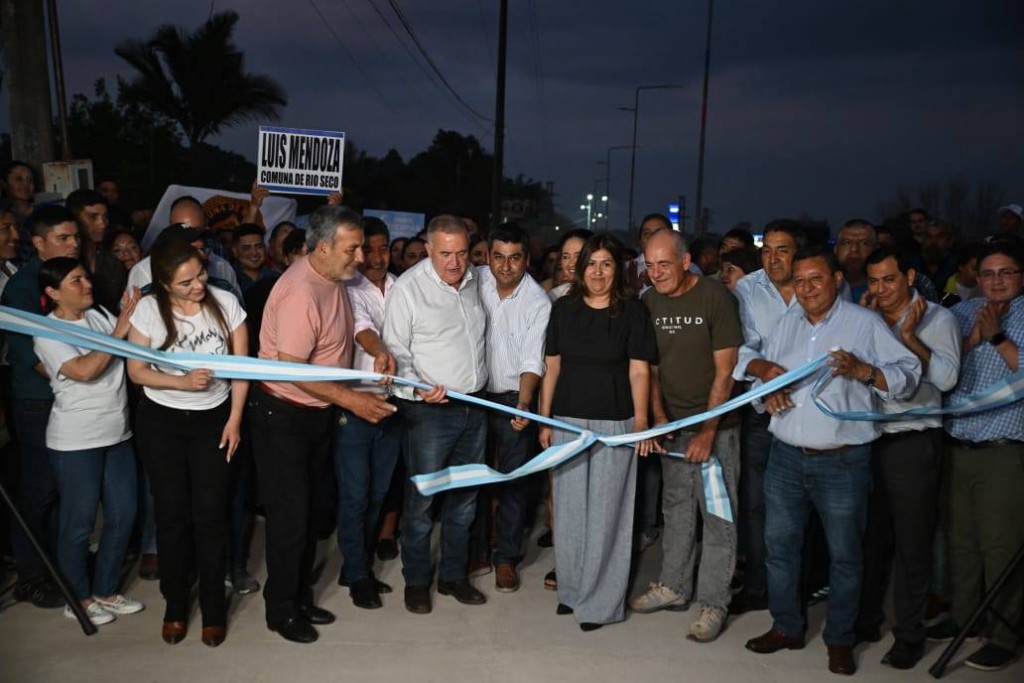 Jaldo inauguró mejoras en la Ruta Nacional 38 en La Cocha