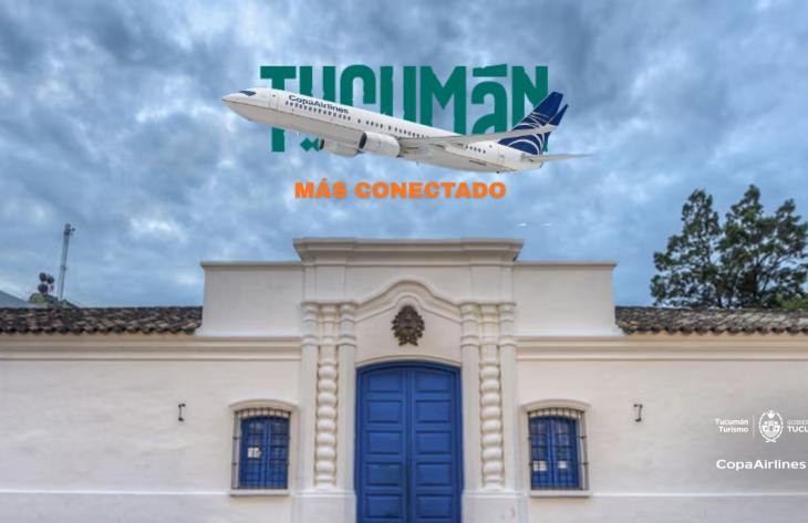 Histórico: Tucumán celebra la llegada del vuelo inaugural de Copa Airlines