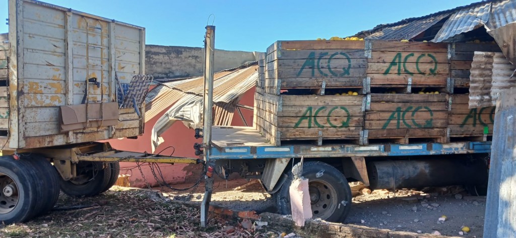 Un camión destruyó la capilla Santa Rosa de Lima en El Naranjo