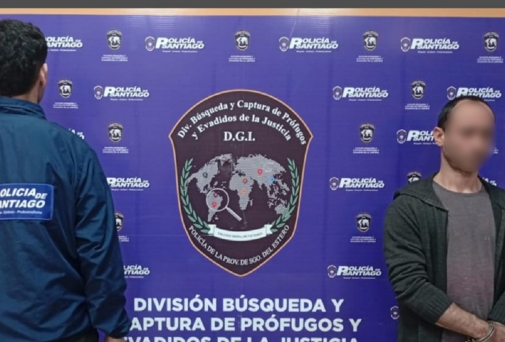 Capturan en Santiago del Estero al acosador que era intensamente buscado por la Policía 