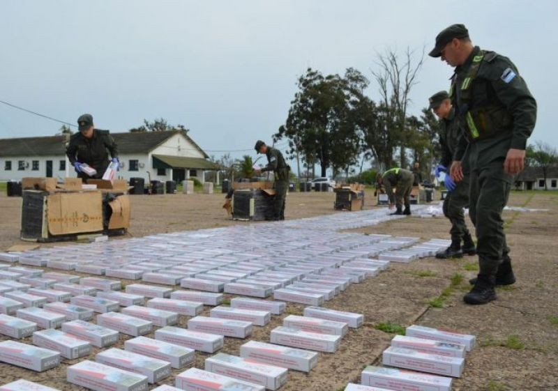 Incautaron más de 88 millones de pesos en mercadería de contrabando
