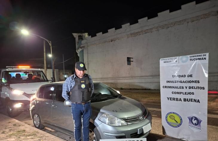 La Policía recuperó un auto robado y avanza en una investigación por robo
