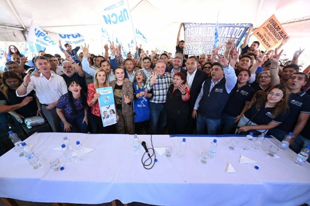 UPCN brindó un fuerte respaldo a Jaldo y al Frente Tucumán Primero