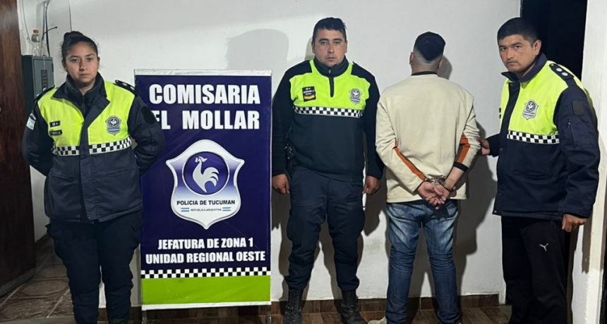 Quiso agredir a policías durante un control y terminó aprehendido por una causa de homicidio