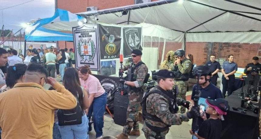 El Servicio Penitenciario despertó el interés del público en la Expo 2025