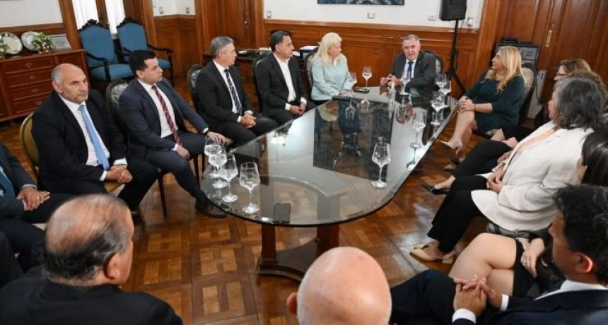 Jaldo recibió a la Asociación de Magistrados en el Día de la Magistratura
