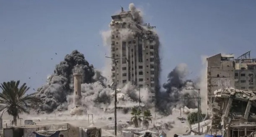 Israel lanzó un ataque terrestre masivo sobre la ciudad de Gaza