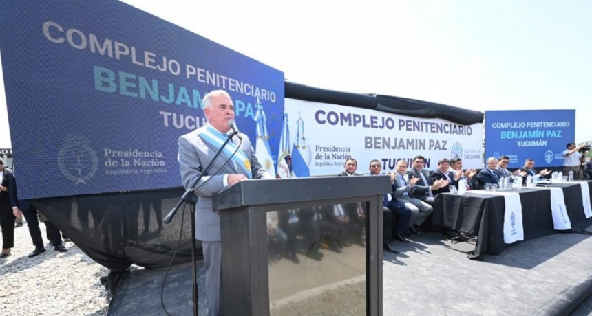 Jaldo inauguró la segunda etapa del Complejo Penitenciario Benjamín Paz