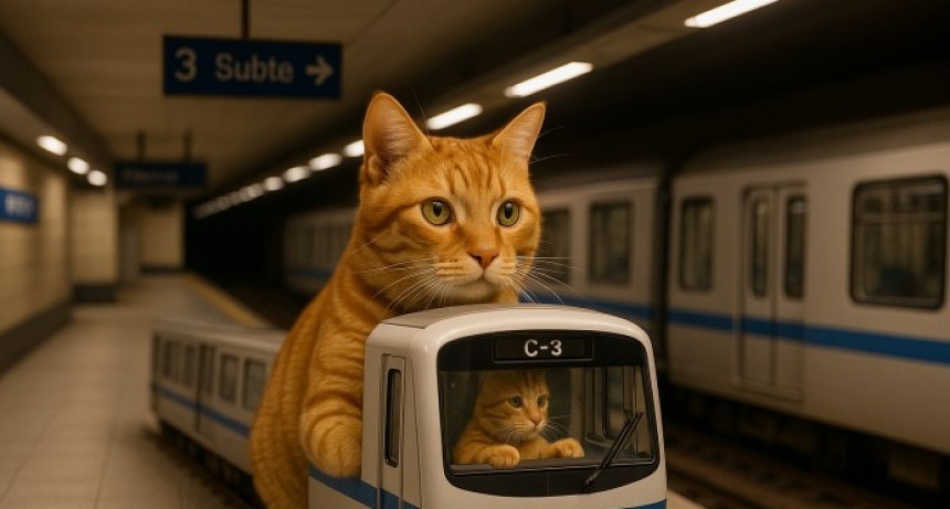 Creo un subte exclusivo para gatitos