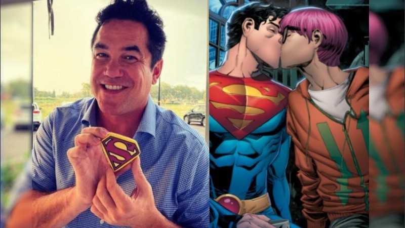 El actor Dean Cain criticó que el nuevo Superman sea bisexual