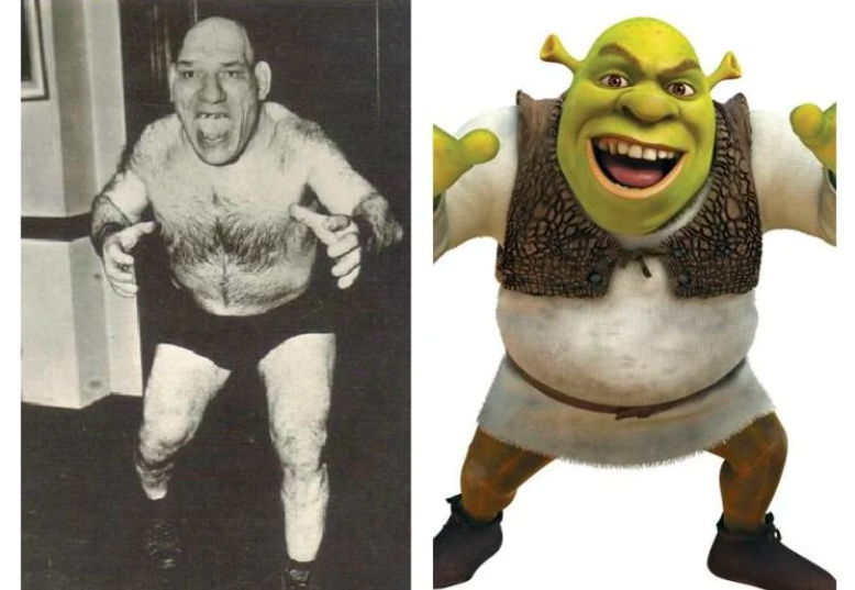 Maurice Tillet: el hombre que inspiró la imagen del Shrek