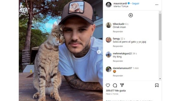 En el día de la madre Icardi menospreció a Wanda 