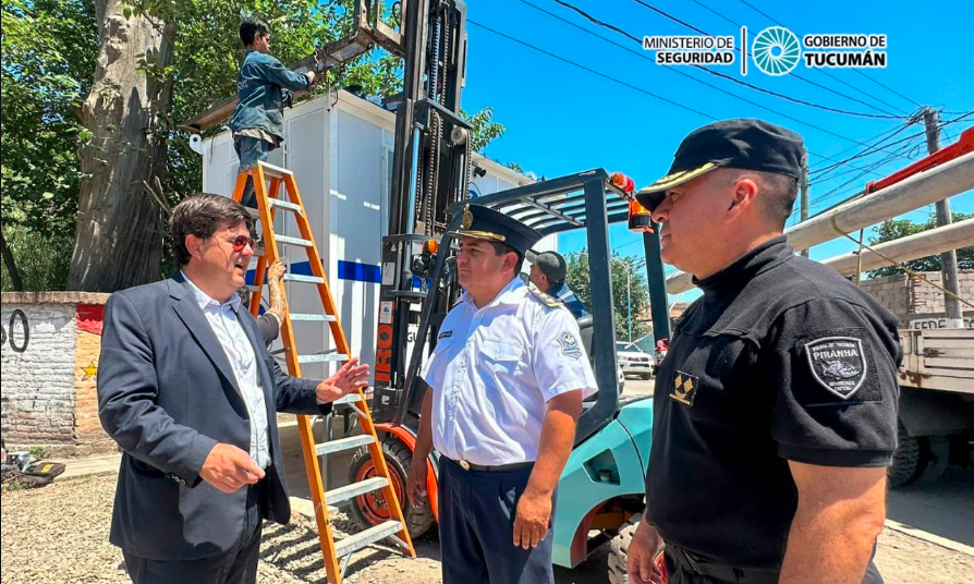 Seguridad continúa instalando garitas preventivas