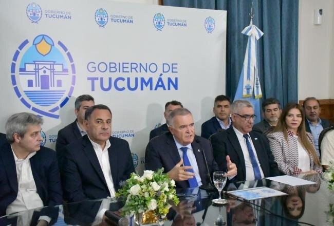 Jaldo anunció que hoy remitirá el Presupuesto 2025 a la Legislatura de Tucumán